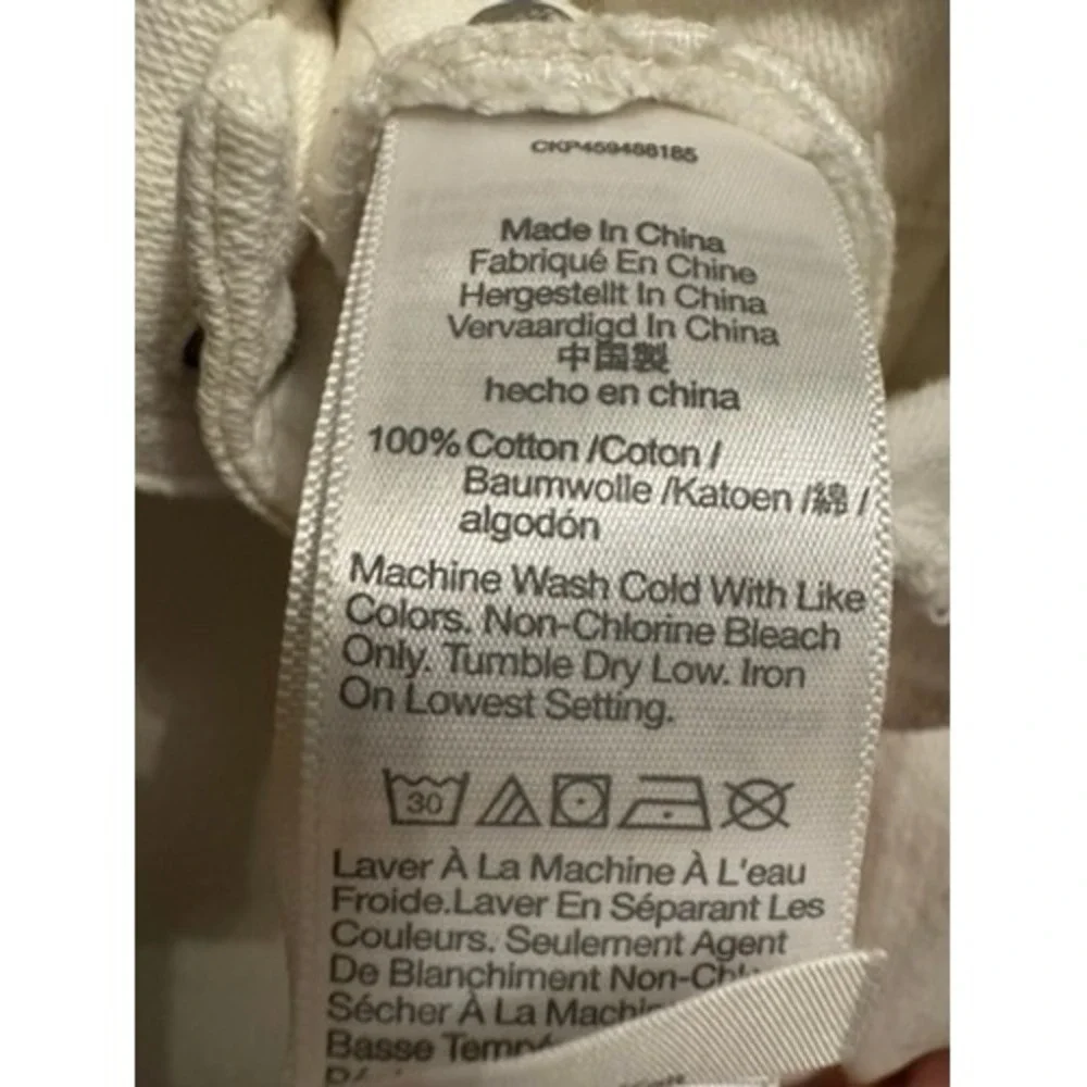 Madewell Women's White 100% Cotton Overalls Size L - Picture 8 of 11